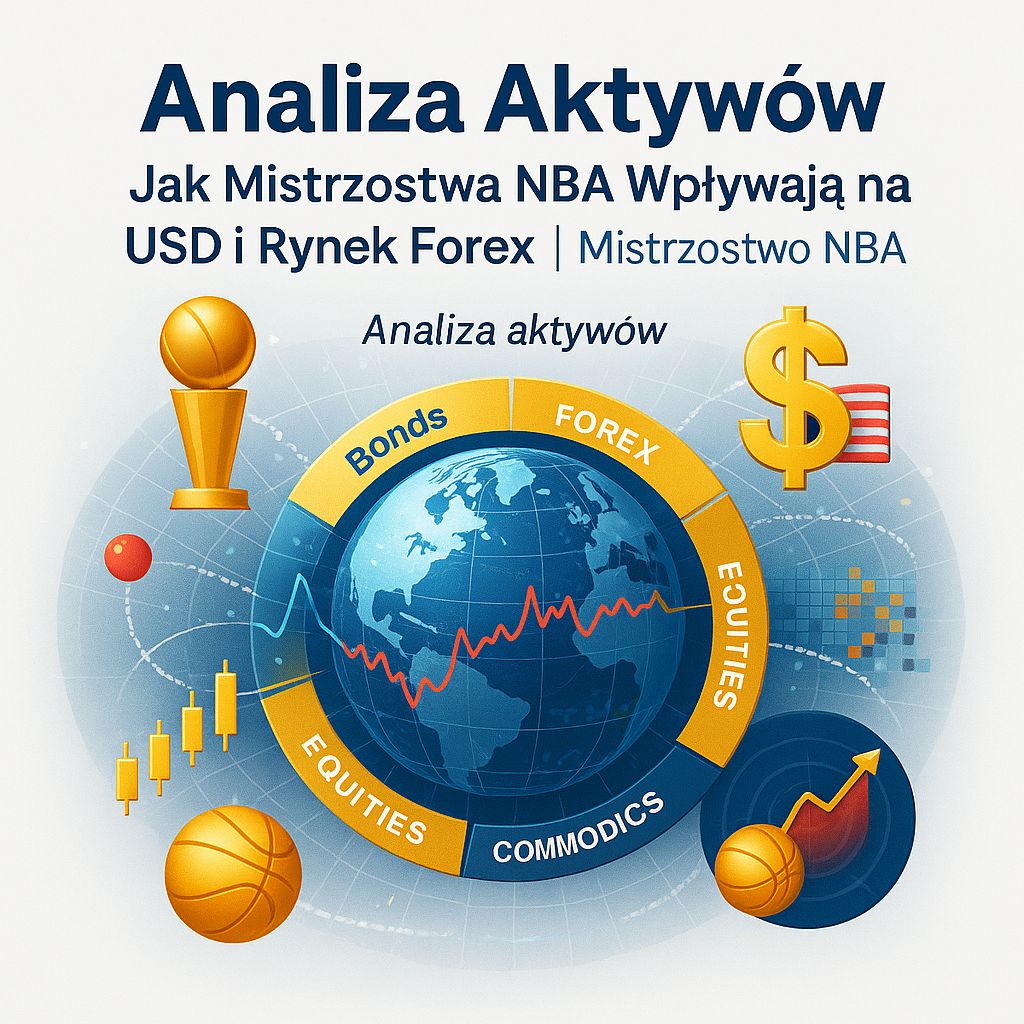 Grają do kosza, a rynek reaguje: NBA a notowania USD/Forex