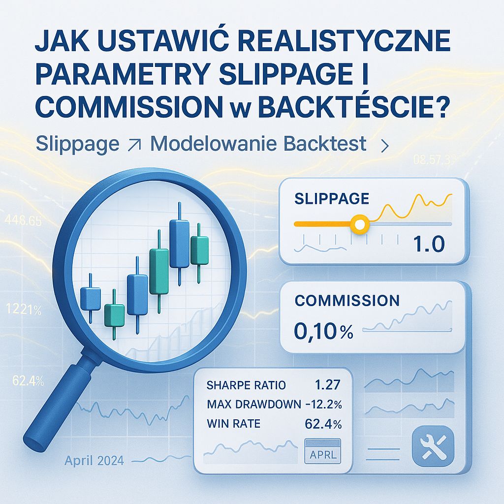 Nie oszukuj siebie! Jak realistycznie ustawić slippage i prowizję w backteście