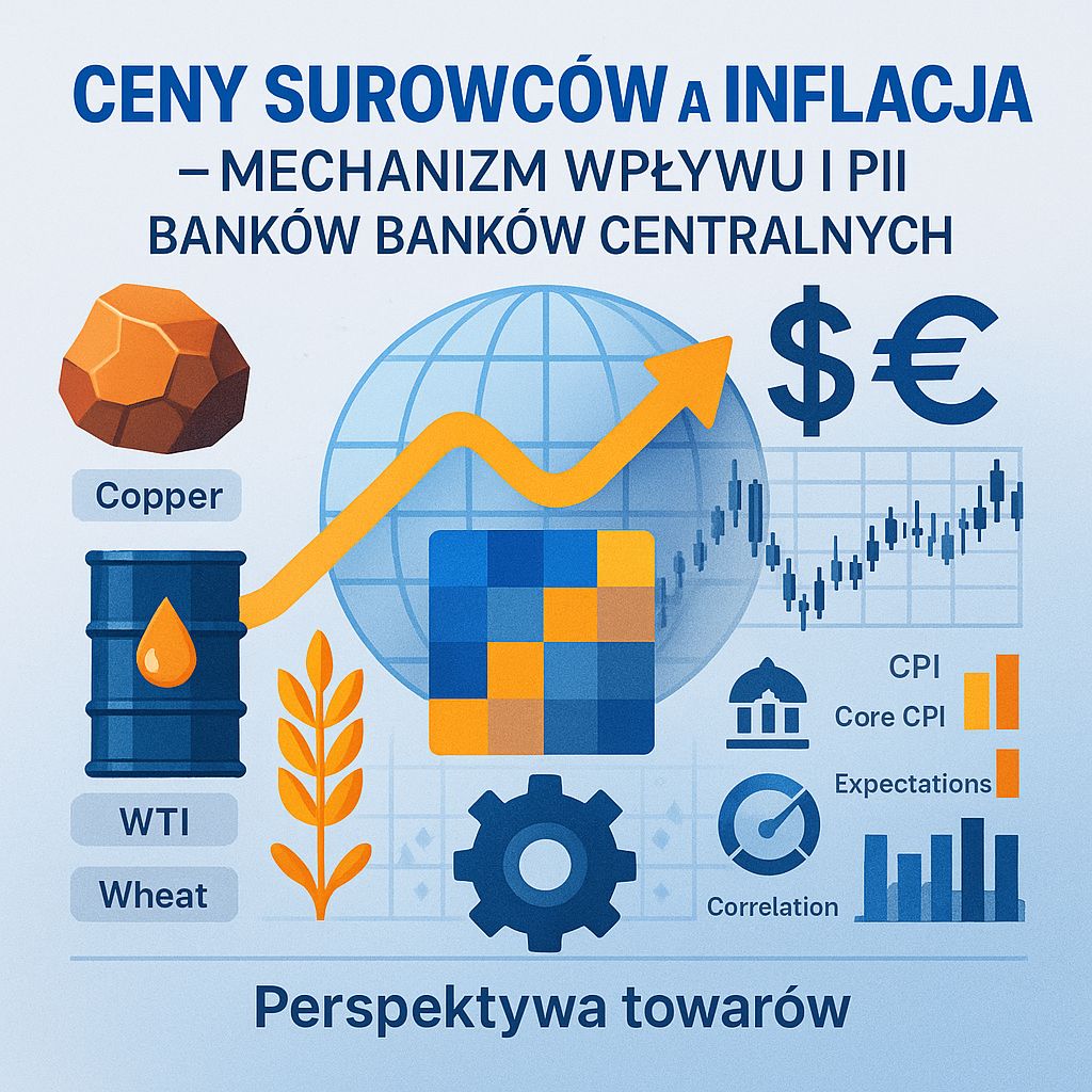 Surowce a Inflacja: Jak Ceny Ropy i Gazu Pchają Ceny w Górę i Co Na To Banki Centralne?