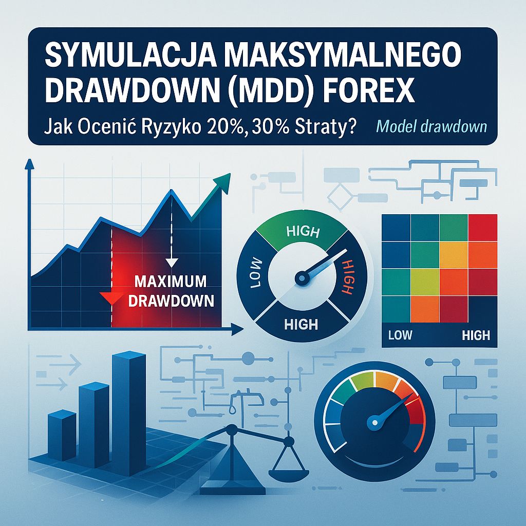 Nie daj się zaskoczyć! Modelowanie MDD: Jakie jest realne ryzyko 20%, 30% czy 50% straty na Forexie?