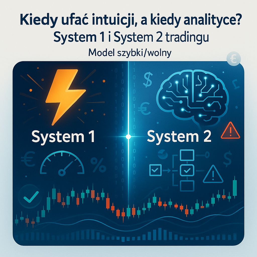 Intuicja czy Excel? Jak System 1 i System 2 rządzą twoimi decyzjami tradingowymi
