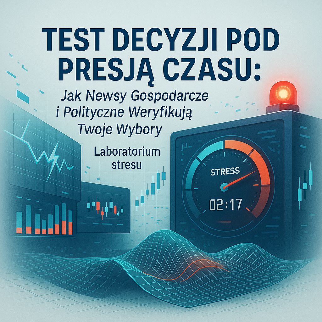 Presja Czasu: Jak Nagłe Wiadomości Gospodarcze i Polityczne Stają Się Twoim Testem Decyzyjnym