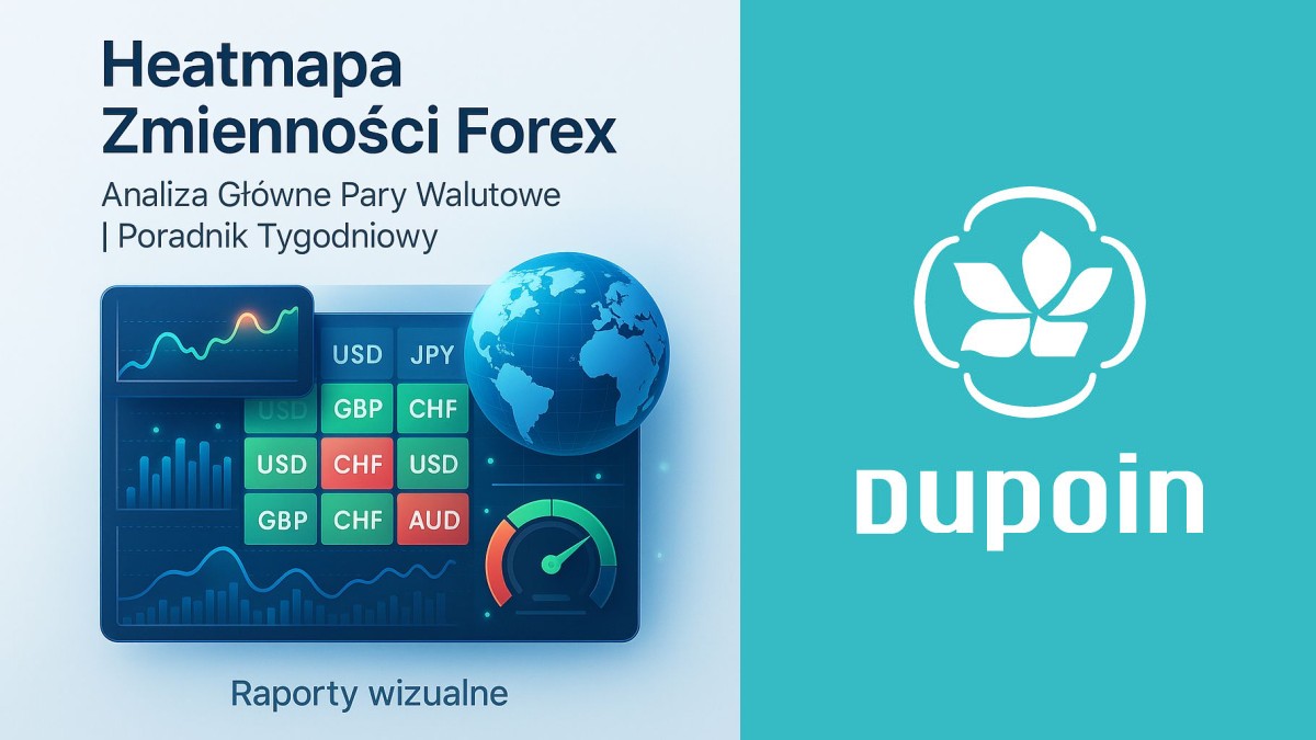 Heatmapa Forex: Zobacz, Które Główne Pary Walutowe Ruszają Się Najbardziej w Tym Tygodniu