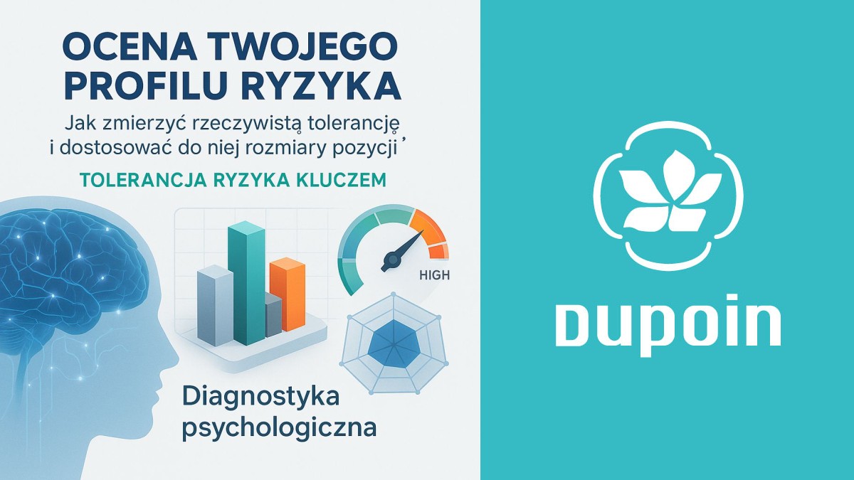 Nie zgaduj, ile możesz stracić. Poznaj swoją prawdziwą tolerancję ryzyka i handluj mądrzej